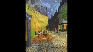 Vincent van Gogh - Terrazza del caff&egrave; la sera, Place du Forum, Arles (1888)