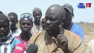 Litige fonciet les populations de colobane thiombane en colère contré maire fandene