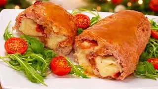 ¡SIN CENA EN NOCHEVIEJA?🎄 CARNE PICADA, BACON CRUJIENTE Y MUCHO MUCHO QUESO🧀CON SALSA GRAVY ESPECIAL