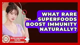 What Rare Superfoods Boost Immunity Naturally? - Holistic Asian Health Practices