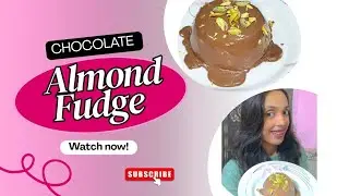 Healthy Chocolate Almond Fudge Cake Recipe 😋 End Tak Dekho 😁#subscribe #youtubevideo