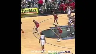 25 years ago today, Allen Iverson crossed up Michael Jordan as a rookie 😯