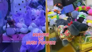KUROMI VS HUSH PUPPIES , CLAW MACHINE , 夾娃娃