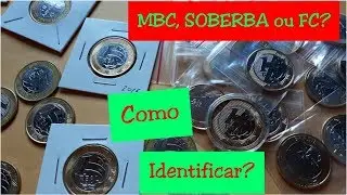 Saiba se sua moeda &eacute; MBC, SOBERBA ou FLOR DE CUNHO! Veja como identificar!