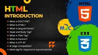 HTML and CSS Tutorial #1 HTML Introduction