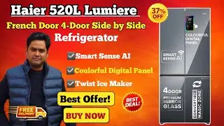Best Side By Side Refrigerator 2025🔥Haier 520L Side by Side Refrigerator 2025