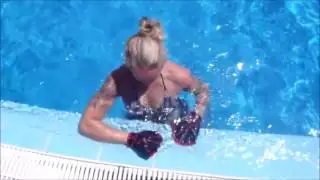 Aqua Fitness: Webbed Gloves & Resistance Loop - Water Workout