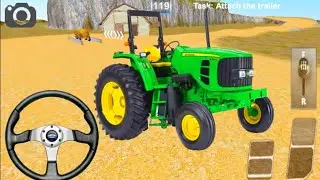 tractor farming simulator | farming man off-road tractor driving | android Gameplay