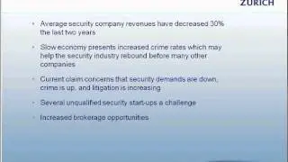Security Guard Insurance, Detective and Alarm Company Insurance- 1 of 3