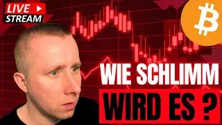 🔴 LIVE Bitcoin Trading! Hat der DUMP erst begonnen? JETZT aufpassen!