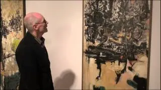 Christopher Cutts tour of Harold Town Exhibition 2014