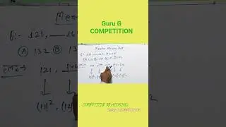 COMPETITIVE REASONING (MENTAL ABILITY TEST)