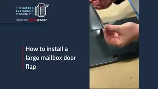 The Safety Letterbox | How to install a large mailbox door flap