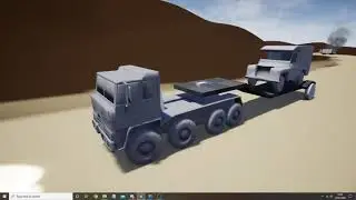 UE4 Hitchable Trailer Update - Driving Game for Uni Project
