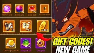 ALL GIFT CODES IN NARUTO CHAKRA CLASH & GAMEPLAY!!