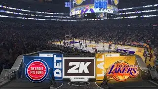 Pistons 11-21 @ Lakers 27-3.  NBA 2K26