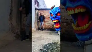 vfx shorts l vfx magic video l #viralvideo #islamic #shorts l demon heads l ali di pechan hai