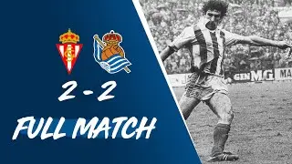 LIGA 80/81 | Sporting Gijón 2 - 2 Real Sociedad con Zamora, Gorriz, Tito Irazusta e Iñaki Elorza