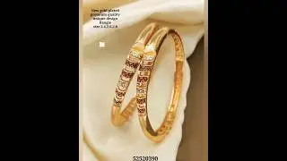 diamond adjustable rose gold kadli #gold plated premium quality bangles #order details in comment