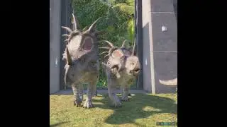 Epic Styracosaurus Unleashed &ndash; JWE2 Short 🦖✨