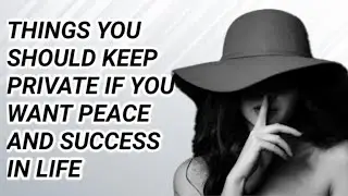 7 Things You Should Keep Private In Life
