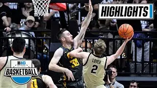 Iowa at Purdue | Extended Highlights | Big Ten Men's Basketball  | Feb. 9, 2023