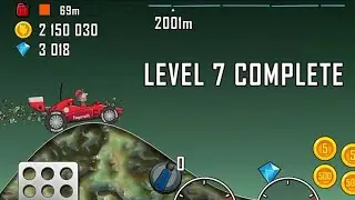 hill climb racing || Alien planet Reach level 7