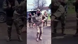 Chechen Army Dance in Ukrainian land ❤&zwj;🔥✨