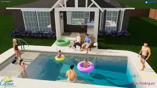 Copano Pools and Spas - The Wylela Beach - The Rodriguez Family
