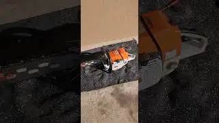 Stihl MS880 второй запуск