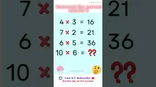Do you know the answer??? TRY SOLVING IT 🤯 -Puzzle by Lifestyle Loka