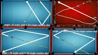 8 Ball Poll Calculate Angel 3%4 Angle Calculate 💯% Eaisy 8 Ball Poll Trick Shot // Muneer 8bp