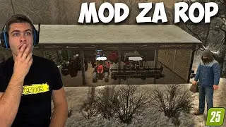 DODALI SMO MOD ZA ROP V NAŠ SERVER! (KMETIJA NAD PREPADOM #15) [FS25 SLO]