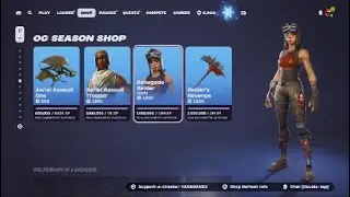 New! Fortnite Item Shop Items Review and OG Renegade Raider