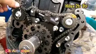 Toyota Hilux 2tr timing balencer 2tr 3tr timing marks 2tr timing setting pradu 2tr timing