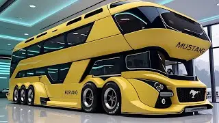 Ford Mustang Motorhome 2026: luxo, pot&ecirc;ncia e liberdade na estrada!