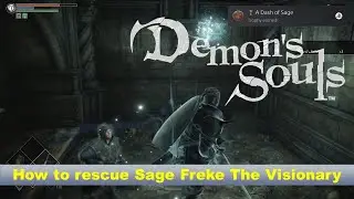 DEMON SOULS - How to rescue Sage Freke The Visionary | A Dash Of Sage  Trophy/Achievement
