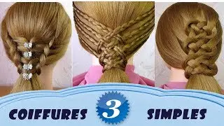 Как сделать оригинальный низкий хвост &hearts; ️ 3 простых и модных способа