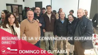 RESUMEN CONVENCION DE LA V CONVENCION DE GUITARRA