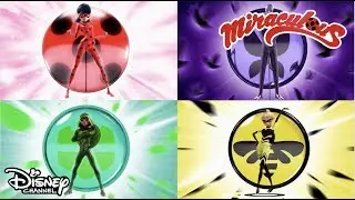 🐞 ВСИЧКИ трансформации до сега! | Мега-чудесата | Disney Channel Bulgaria