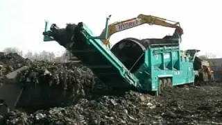 Powerscreen Recycling Equipment - Phoenix 3300 Trommel in Glasgow, Scotland