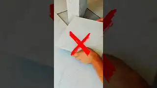 Worker&rsquo;s Wisdom &ndash; Compass Quickly Marks Irregular Tile Cuts! #work #construction #wisdom