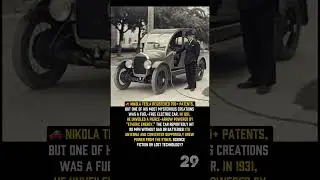 Tesla&rsquo;s 1931 Electric Car  #doyouknow #factsyoudontknow #history #amazingfacts