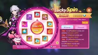 ASTRAL FABLE 2020: &rdquo;Lucky Spins I GOT 3000 diamond&rdquo; 🤑🤑🤑