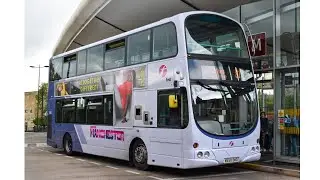 First Manchester Wright Eclipse Gemini Volvo B9TL 37383 MX58 DWO