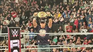 John Cena Makes His Final RAW Entrance | Madison Square Garden | November 17, 2025