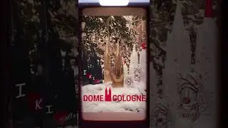 Micro-Domskulptur zu Weihnachten verschicken und verschenken  #domecologne #k&ouml;lnerdom #k&ouml;lnliebe
