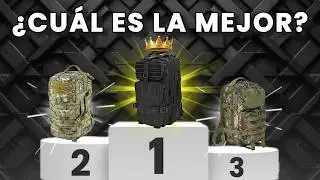 Las 5 Mejores MOCHILAS T&Aacute;CTICAS de 2025 |  Calidad-Precio ✅