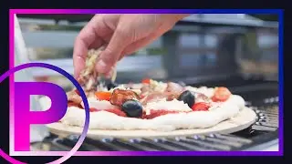 Outback BBQ | How to cook a pizza on the Jupiter Multi Surface with pizza stone