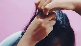 Easy and cute puff hairstyle | simple hairstyle | | Shri sisters arts.